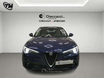 Alfa Romeo Stelvio Stelvio 2.2 Turbodiesel 190 CV AT8 Q4 Executive Blu/Azzurro usata Prato