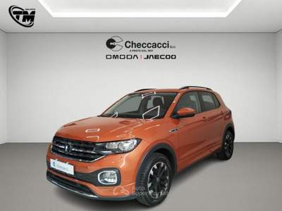 Volkswagen T-Cross T-Cross 1.0 TSI 110 CV DSG Advanced Arancione usata Prato