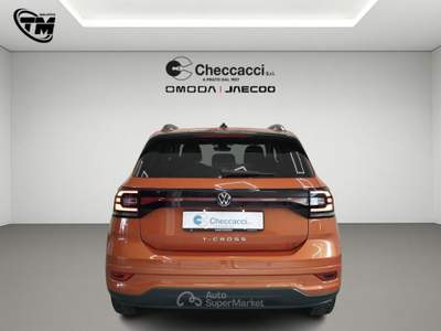 Volkswagen T-Cross T-Cross 1.0 TSI 110 CV DSG Advanced Arancione usata Prato