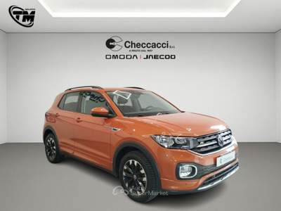 Volkswagen T-Cross T-Cross 1.0 TSI 110 CV DSG Advanced Arancione usata Prato