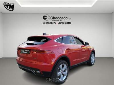 Jaguar E-Pace E-Pace 2.0D I4 204 CV AWD Auto Rosso usata Prato