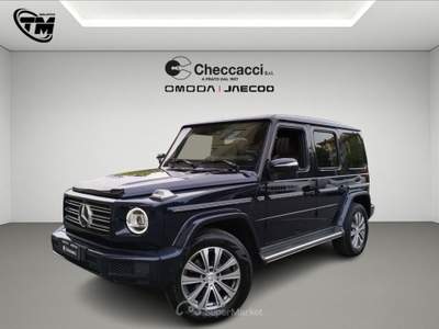 Mercedes-Benz Classe G G 400 d S.W. Professional Blu/Azzurro usata Prato