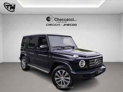 Mercedes-Benz Classe G G 400 d S.W. Professional Blu/Azzurro usata Prato