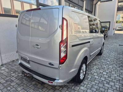 Ford Transit Custom 2.0 TD 130CV LIMITED 300 PC -6 POSTI - CAMBIO AUTO Argento usata LECCO