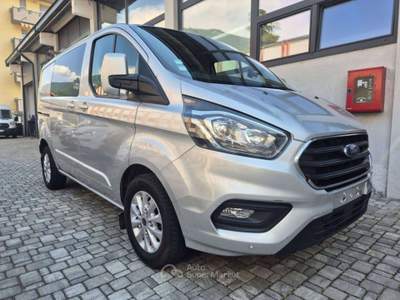 Ford Transit Custom 2.0 TD 130CV LIMITED 300 PC -6 POSTI - CAMBIO AUTO Argento usata LECCO