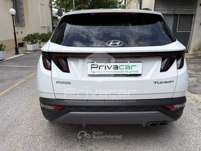 Hyundai Tucson HYUNDAI Tucson 1.6 CRDI 48V XLine Bianco usata Montesilvano