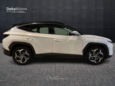 Hyundai Tucson  - tucson 1.6 t-gdi 48v dct exellence Bianco usata Ancona