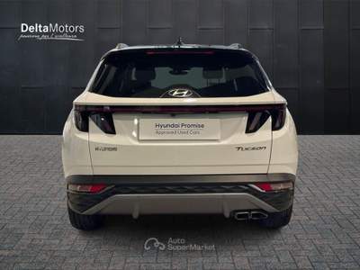 Hyundai Tucson  - tucson 1.6 t-gdi 48v dct exellence Bianco usata Ancona