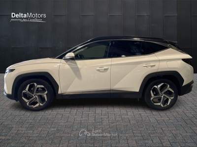 Hyundai Tucson  - tucson 1.6 t-gdi 48v dct exellence Bianco usata Ancona