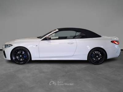 BMW Serie 4 440i i 48V xDrive Cabrio Msport Aut. Bianco usata Bussolengo