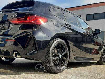 BMW Serie 1 M 118 PACK M-SPORT/TETTO PANORAMA/18"/PACK BLACK/KAMERA/ Nero usata Fano
