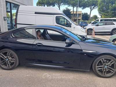 BMW Serie 6 M6 640 M-SPORT/M-AERO/PELLE/CERCHI 20"/DRIVING ASSISTANT Nero usata Fano