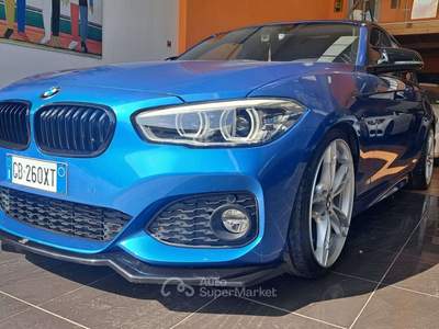 BMW Serie 1 M 125 PACK M-SPORT/FARI LED/STEPTRONIC/F1/CERCHI 19"//// Blu/Azzurro usata Fano