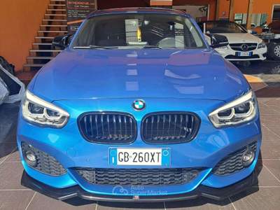 BMW Serie 1 M 125 PACK M-SPORT/FARI LED/STEPTRONIC/F1/CERCHI 19"//// Blu/Azzurro usata Fano