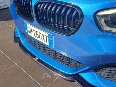 BMW Serie 1 M 125 PACK M-SPORT/FARI LED/STEPTRONIC/F1/CERCHI 19"//// Blu/Azzurro usata Fano