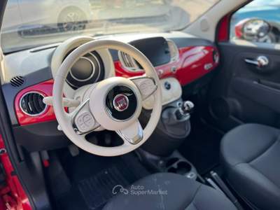 Fiat 500C 500C 1.0cc Hybrid 70cv Cabrio Dolcevita Rosso usata Pozzuoli