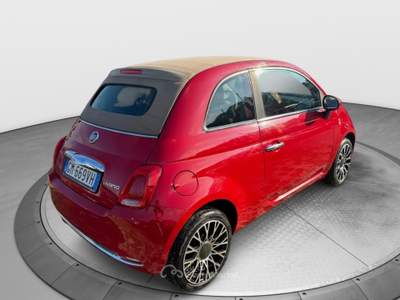 Fiat 500C 500C 1.0cc Hybrid 70cv Cabrio Dolcevita Rosso usata Pozzuoli