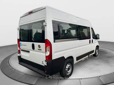 Fiat Ducato 9 Posti 35Q MH2 2.2 M-jet 140cv Tras. Persone con Disabilità Bianco usata Pozzuoli
