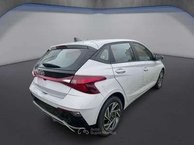 Hyundai i20 1.0cc T-GDI 90cv DCT Connectline Argento usata Pozzuoli