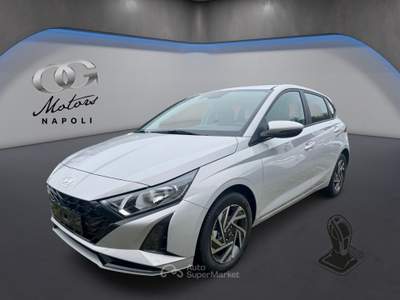 Hyundai i20 1.0cc T-GDI 90cv DCT Connectline Argento usata Pozzuoli