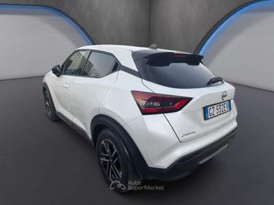 Nissan Juke 1.0cc DIG-T 114cv N-CONNECTA Bianco usata Pozzuoli