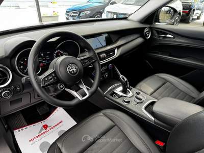 Alfa Romeo Stelvio 2.2 TD 190cv AT8 Q4 Super (Pelle/APP/Led/Retro) Nero usata Castellaneta