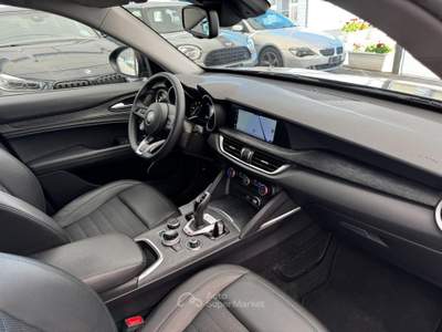 Alfa Romeo Stelvio 2.2 TD 190cv AT8 Q4 Super (Pelle/APP/Led/Retro) Nero usata Castellaneta