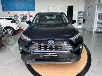 Toyota RAV4 RAV4 2.5 HV (222CV) E-CVT AWD-i Lounge Blu/Azzurro usata Novi Ligure