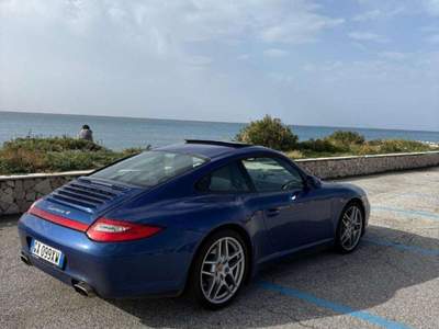 Porsche 911 997 Carrera 4 Coupé - CHRONO - PHASM - TETTO - PD Blu/Azzurro usata Villa Carcina