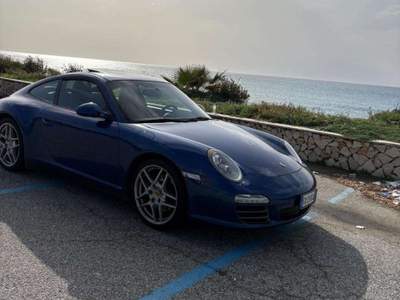 Porsche 911 997 Carrera 4 Coupé - CHRONO - PHASM - TETTO - PD Blu/Azzurro usata Villa Carcina