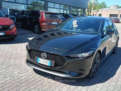 Mazda 3 3 IV 5 porte 5p 2.5 m-hybrid Homura 140cv 6at Nero usata Liscate