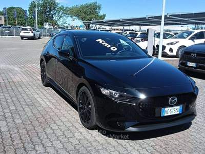 Mazda 3 3 IV 5 porte 5p 2.5 m-hybrid Homura 140cv 6at Nero usata Liscate