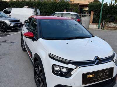 Citroen C3 83cv Benzina 5 porte Shine Navi bicolor pdc Bianco usata Roma