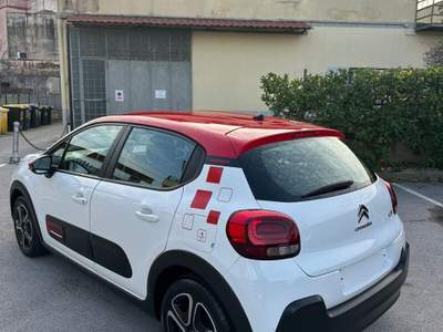 Citroen C3 83cv Benzina 5 porte Shine Navi bicolor pdc Bianco usata Roma