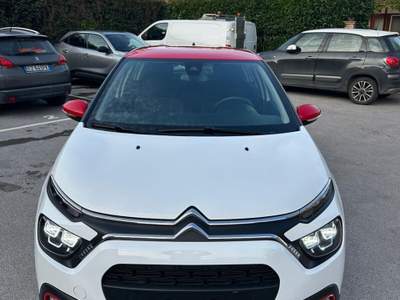 Citroen C3 83cv Benzina 5 porte Shine Navi bicolor pdc Bianco usata Roma