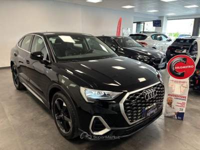 Audi Q3 SPB Sportback 4x4 Quattro S Line S Tronic 35 TDI Nero usata Qualiano