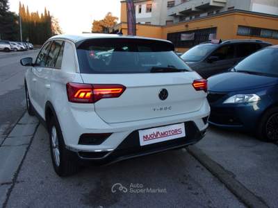 Volkswagen T-Roc Business BlueMotion Technology 110 cv Bianco usata Montecatini-Terme