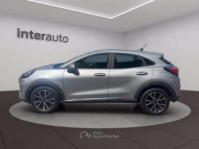 Ford Puma 1.0 EcoBoost Hybrid 125 CV S&S Titanium Grigio usata Melegnano