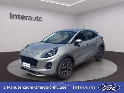 Ford Puma 1.0 EcoBoost Hybrid 125 CV S&S Titanium Grigio usata Melegnano