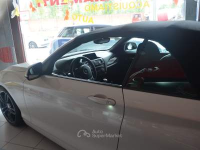 BMW Serie 2 218i BMW 218i CABRIO LUXURY CERCHI IN LEGA ! REVISIONATA SUPER CABRIO Bianco usata Torino