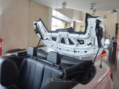 BMW Serie 2 218i BMW 218i CABRIO LUXURY CERCHI IN LEGA ! REVISIONATA SUPER CABRIO Bianco usata Torino