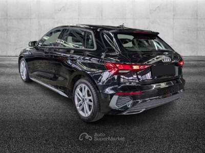 Audi A3 SPB 30 TDI S tronic S line edition Nero usata Pieve di Cento