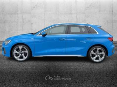 Audi A3 SPB 30 TDI S line edition Blu/Azzurro usata Pieve di Cento