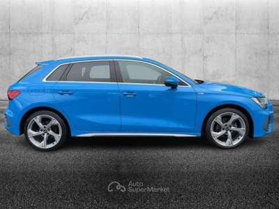 Audi A3 SPB 30 TDI S line edition Blu/Azzurro usata Pieve di Cento