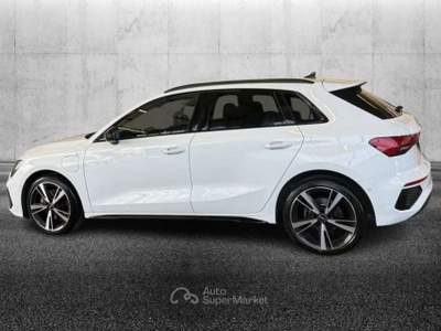 Audi A3 SPB 40 TFSI e S tronic S line edition Bianco usata Pieve di Cento