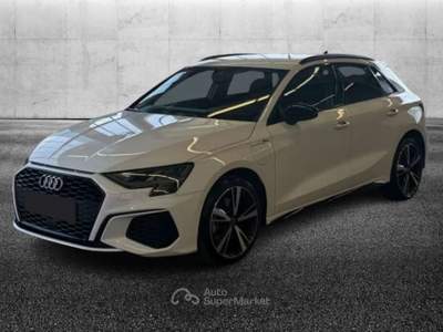 Audi A3 SPB 40 TFSI e S tronic S line edition Bianco usata Pieve di Cento