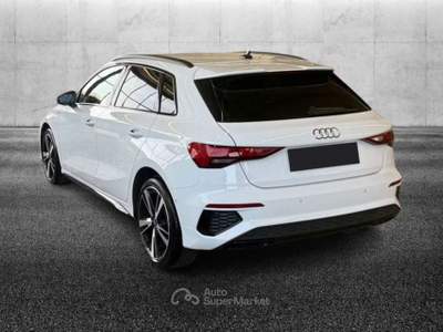 Audi A3 SPB 40 TFSI e S tronic S line edition Bianco usata Pieve di Cento