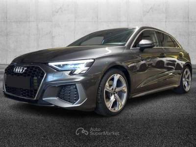 Audi A3 SPB 35 TDI S tronic S line edition Grigio usata Pieve di Cento