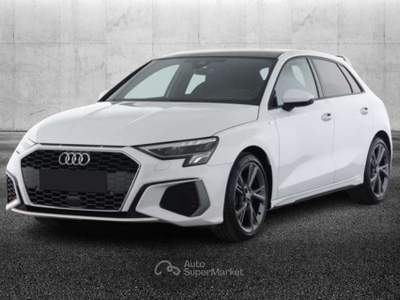 Audi A3 SPB 30 TDI S line edition Bianco usata Pieve di Cento