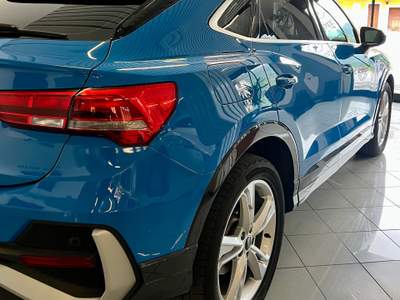 Audi Q3 AUDI Q3 SPORTBACK 35 TDI S-TRONIC IDENTITY BLACK Blu/Azzurro usata Lumezzane